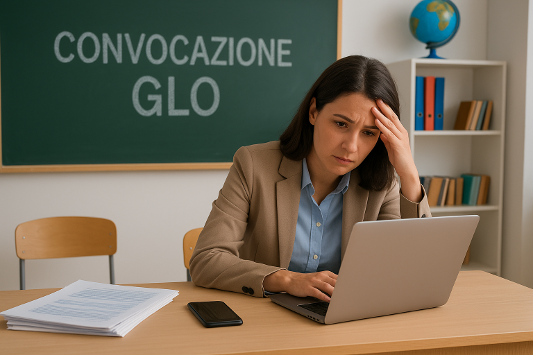 Convocazione del GLO visibile! La transizione digitale con tutela della dignità, della privacy e della riservatezza.